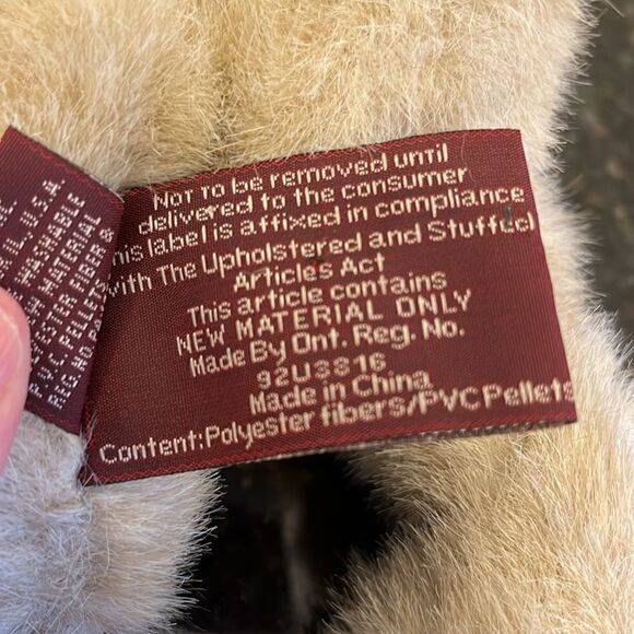 Ty Attic Treasures Dickens The Teddy Bear Handmade Jointed Body 8.5" with Tag - Picture 10 of 10